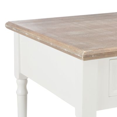 vidaXL Coffee Table White 39.3"x21.6"x17.7" Wood
