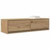 vidaXL TV Cabinet artisan oak 100 x 31 x 25.5 cm Engineered wood