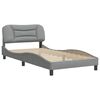 vidaXL Bed Frame Light Gray