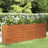 vidaXL Garden Raised Bed Rusty Corten steel Large Durable