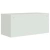 vidaXL File Cabinet Light grey Powder-coated steel Large