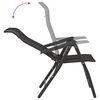 vidaXL Garden Chair Set of 8 Black Coffee PE rattan, powder-coated steel