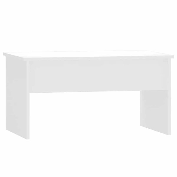 vidaXL Coffee Table High gloss white Engineered wood