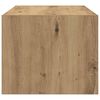 vidaXL TV Cabinet Artisan Oak Engineered Wood Compact TV Cabinet