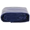 vidaXL Tarpaulin Blue 9.8x9.8' 7.11 oz/ft&sup2;