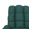 vidaXL Massage Chair Dark Green