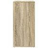 vidaXL Sideboard Sonoma oak Engineered wood 31.1 x 15.0 x 31.5 in