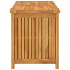 vidaXL Storage Box Warm teak Fine sanded teak hardwood Large Storage Box