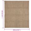 vidaXL Jute Sacks 10 pcs 39.4x43.3" 100% Jute 220 gsm