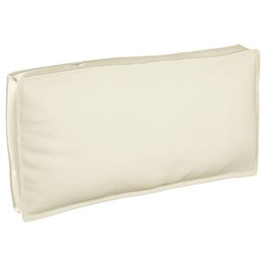 vidaXL Cushion Cream 47.24 x 23.62 x 4.72 in Oxford Fabric
