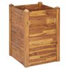 vidaXL Garden Raised Bed Natural wood Solid Acacia wood with oil finish
