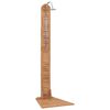 vidaXL Garden Shower Teak 80.3 in height Freestanding Outdoor Shower