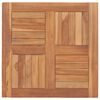 vidaXL Table Top Teak Solid Teak Wood 23.6x23.6 in Durable