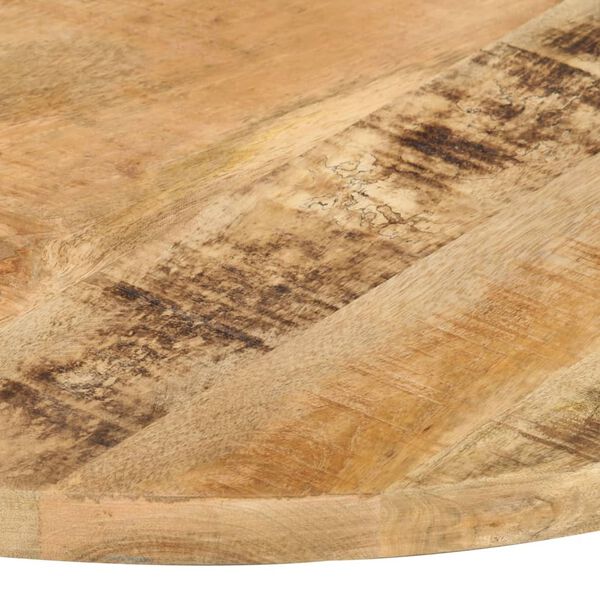vidaXL Tabletop Natural wood Solid mango wood 31.5 in across Durable