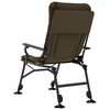 vidaXL Fishing Chair Taupe and black