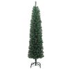 vidaXL Artificial Christmas Tree with 300 LEDs Green 94.49 in