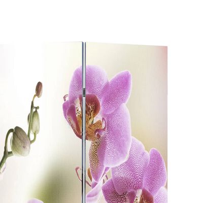 vidaXL Folding Room Divider 47.2"x66.9" Flower
