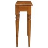 vidaXL Console Table 43.3"x11.8"x29.5" Solid Mahogany Wood