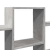 vidaXL Wall Shelf Concrete Grey Engineered Wood 62.6x7.1x26.0 in