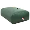 vidaXL Water Tank Green PVC 554 Gal Foldable Water Tank Rectangular