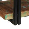vidaXL Wall Shelf Multicolor Solid reclaimed wood, Iron Standard