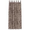 vidaXL Velvet Curtains 2 pcs Cappuccino 102.36 x 55.12 in Velvet