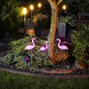 HI Outdoor Lamp Rose Plastic Medium Solar Outdoor Lamp Other
