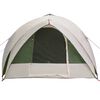 vidaXL Tunnel tent with Roof Green 161.42 x 112.20 x 77.95 in Taffeta