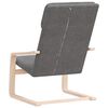 vidaXL Relaxing Chair Dark Grey