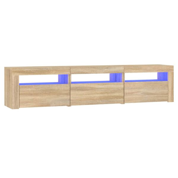 vidaXL TV Cabinet Sonoma Oak Engineered Wood Standard TV Cabinet
