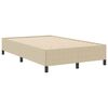 vidaXL Bed Frame Grey Green 47.2" x 78.7" Corduroy fabric