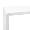 vidaXL Wall Cube Shelf Set of 3 White MDF Small, Medium, Large