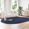 vidaXL Shaggy Rug Navy Polyester 118.1 x 78.7 in Non-slip Shaggy Rug