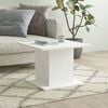 vidaXL Coffee Table White Engineered wood Standard Durable