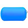 vidaXL Inflatable Gymnastic Roll with Pump 39.4x23.6" PVC Blue