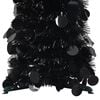 vidaXL Pop-up Christmas Tree Black PET 5.9 ft Collapsible