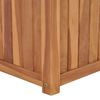 vidaXL Raised Bed Natural teak Fine sanded teak wood with water-based finish