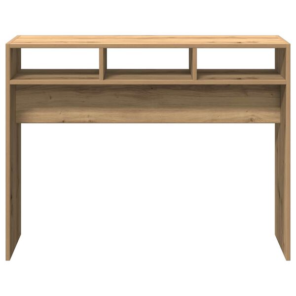 vidaXL Console Table Artisan Oak Engineered Wood Narrow Console Table