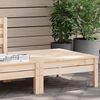 vidaXL Garden Footstool Natural Wood Solid Pine Wood Standard Modular