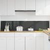 vidaXL Kitchen Backsplash 2 pcs Dark Grey 39.37 x 15.75 in
