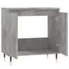 vidaXL Bathroom Cabinet Concrete Grey Engineered Wood Medium