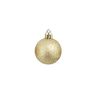 vidaXL Christmas Ball Set of 100 Silver, Gold Plastic