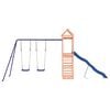 vidaXL Outdoor Playset Douglas wood Solid Douglas Fir wood Large Durable