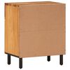 vidaXL Bedside Cabinet Natural wood color