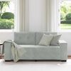 vidaXL Loveseat Sofa Light grey Velvet (100% polyester), Plywood, Steel