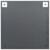 vidaXL Wall Mirror Transparent Glass 16 x 16 in Minimalistic