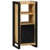 vidaXL Bathroom Cabinet Brown 15.7" x 11.8" x 35.4" Solid Mango wood