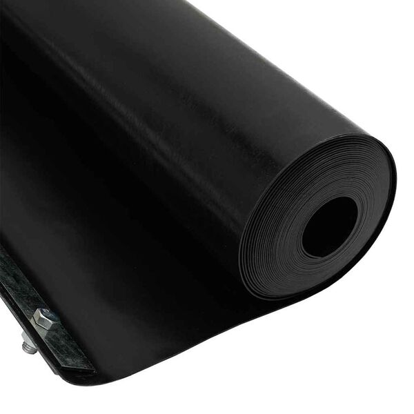 vidaXL Root Barrier Black 2.30 x 16.40 ft Polyethylene