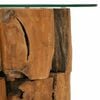 vidaXL Coffee Table Brown Solid teak driftwood Medium Coffee Table