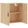 vidaXL Wall Cabinet Sonoma oak Engineered wood Medium Wall Cabinet